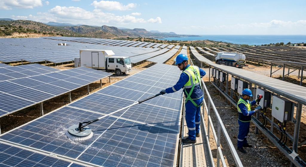 aag enerji güneş enerji sistemleri Santral BaKım & Panel Yıkama